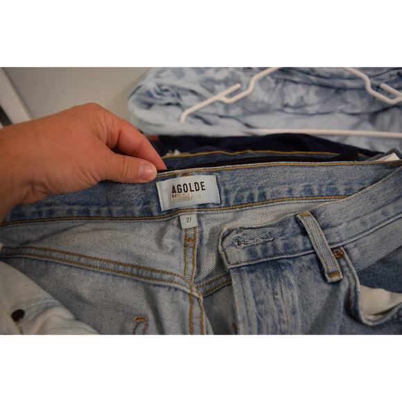 Agolde Light Blue Women 90s Jean - Picture 6 of 8
